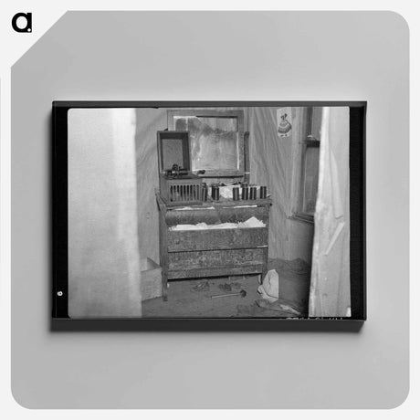 アートパネル-Ingraham-Smallwood Bedroom
 - ラッセル リー Canvas.