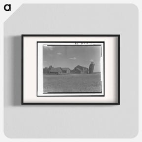 アートポスター-Abandoned Farm Buildings
 - ラッセル リー Poster.