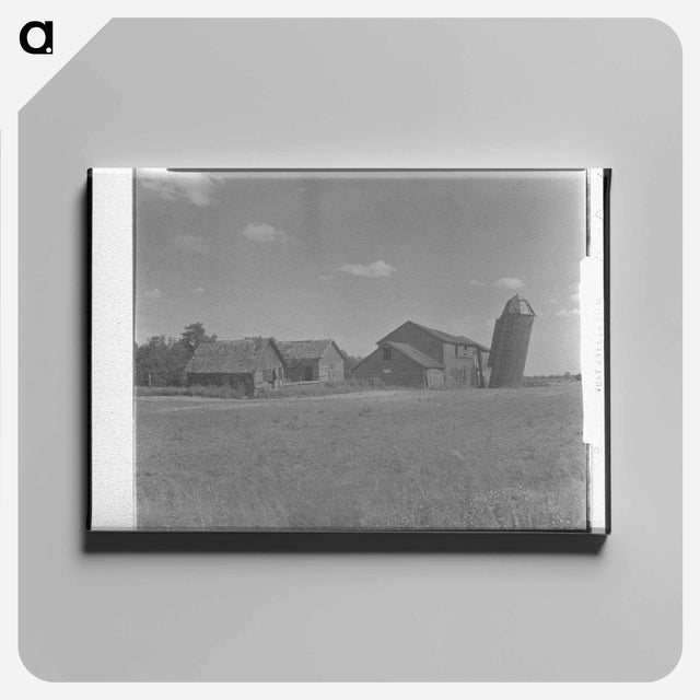 アートパネル-Abandoned Farm Buildings
 - ラッセル リー Canvas.