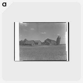アートポストカード-Abandoned Farm Buildings
 - ラッセル リー Postcard.