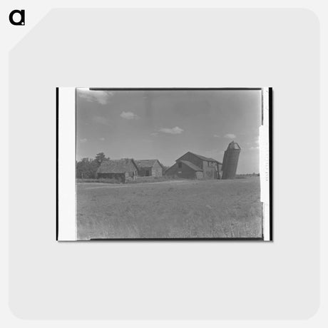 アートポストカード-Abandoned Farm Buildings
 - ラッセル リー Postcard.