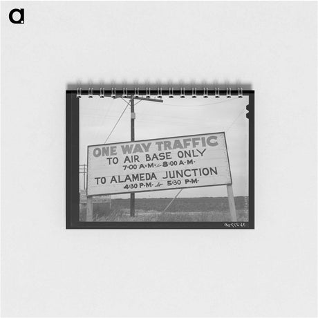 アートメモ帳-One Way Traffic, Corpus Christi
 - ラッセル リー Memo.
