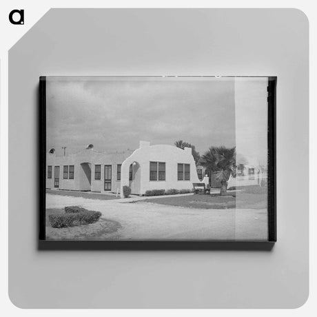 アートパネル-Tourist Camp, Corpus Christi
 - ラッセル リー Canvas.