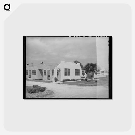 アートポストカード-Tourist Camp, Corpus Christi
 - ラッセル リー Postcard.