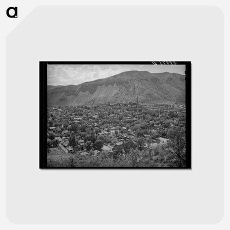 アートポストカード-Durango Residential District
 - ラッセル リー Postcard.