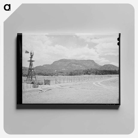 アートパネル-Homesteader's Farm
 - ラッセル リー Canvas.