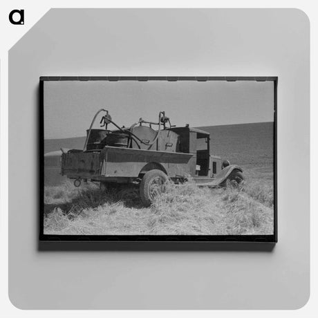 アートパネル-Fueling the Harvest
 - ラッセル リー Canvas.
