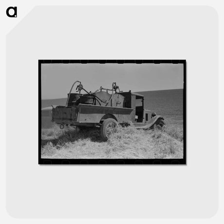 アートポストカード-Fueling the Harvest
 - ラッセル リー Postcard.