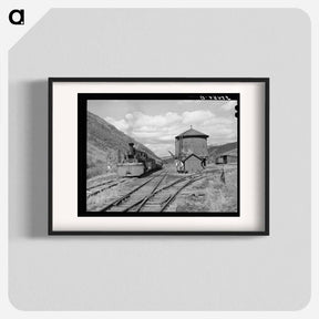 アートポスター-Telluride Railway Yards
 - ラッセル リー Poster.