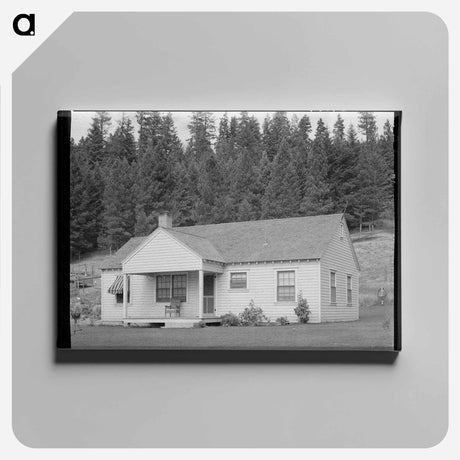 アートパネル-Boundary Farms Farmsteads
 - ラッセル リー Canvas.