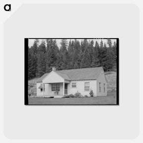 アートポストカード-Boundary Farms Farmsteads
 - ラッセル リー Postcard.