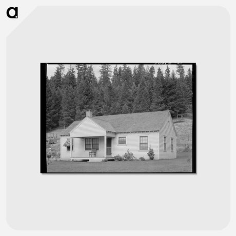 アートポストカード-Boundary Farms Farmsteads
 - ラッセル リー Postcard.