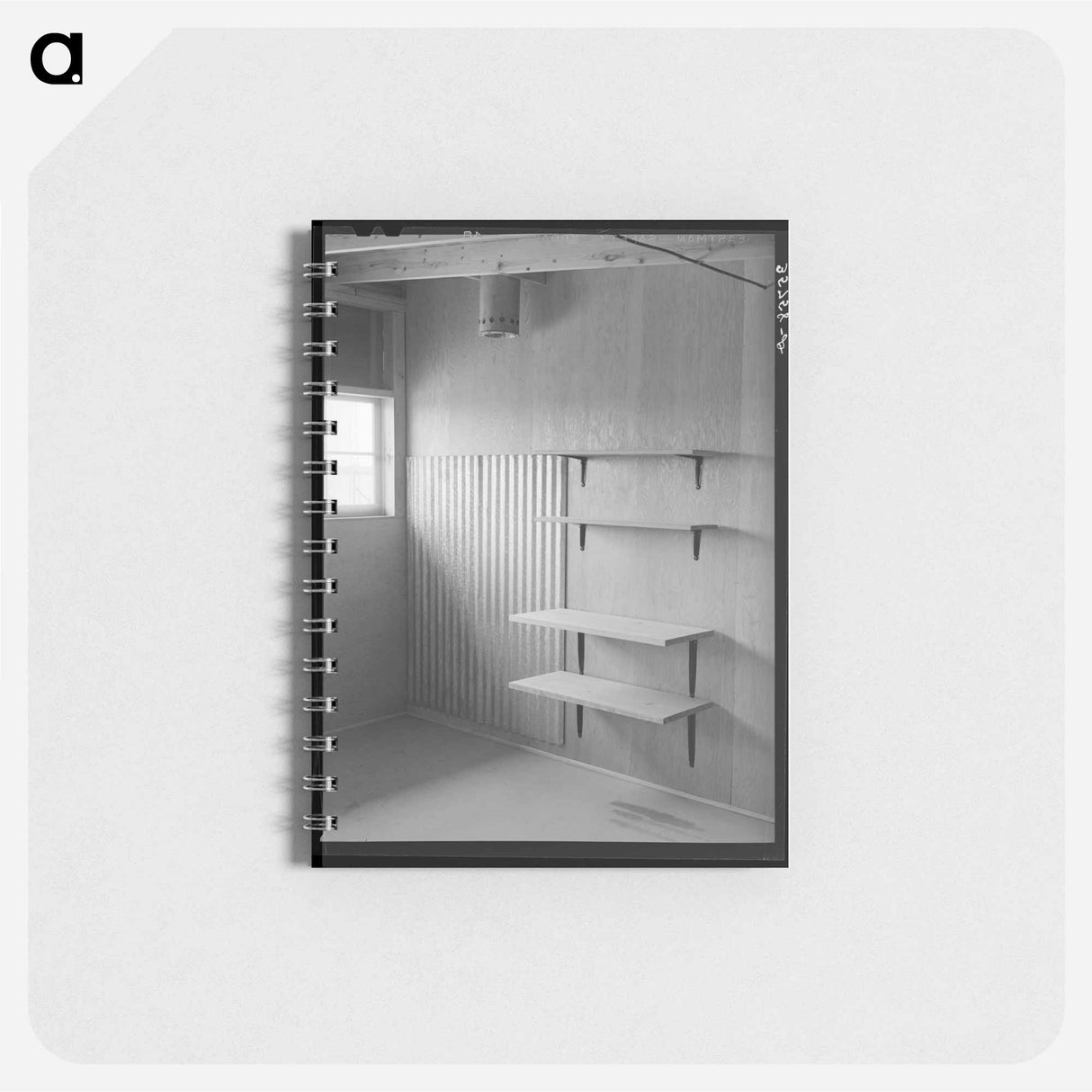 アートメモ帳-Kitchen Shelves
 - ラッセル リー Memo.