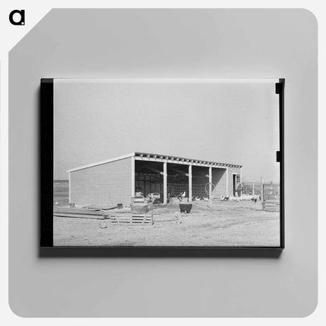 アートパネル-El Indio Homestead
 - ラッセル リー Canvas.