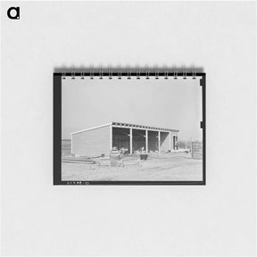 アートメモ帳-El Indio Homestead
 - ラッセル リー Memo.
