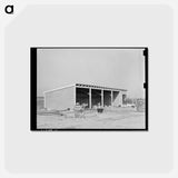 アートポストカード-El Indio Homestead
 - ラッセル リー Postcard.