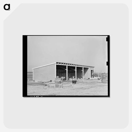アートポストカード-El Indio Homestead
 - ラッセル リー Postcard.