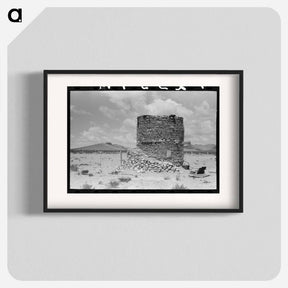 アートポスター-Abandoned Edifice, U.S. 85
 - ラッセル リー Poster.