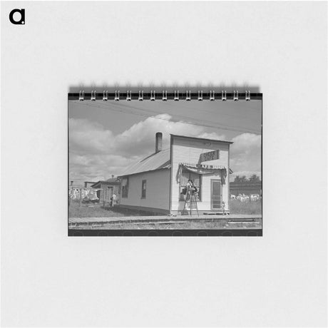 アートメモ帳-Cheer Cafe, Cook, Minnesota
 - ラッセル リー Memo.