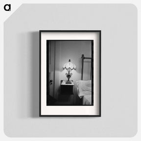 アートポスター-Bedroom with Lamp
 - ラッセル リー Poster.