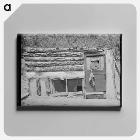 アートパネル-Hen House, Pie Town
 - ラッセル リー Canvas.