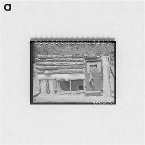 アートメモ帳-Hen House, Pie Town
 - ラッセル リー Memo.