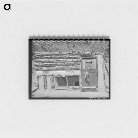 アートメモ帳-Hen House, Pie Town
 - ラッセル リー Memo.