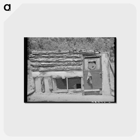 アートポストカード-Hen House, Pie Town
 - ラッセル リー Postcard.