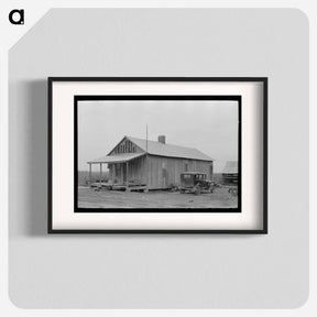 アートポスター-Sharecropper's House, Mississippi
 - ラッセル リー Poster.
