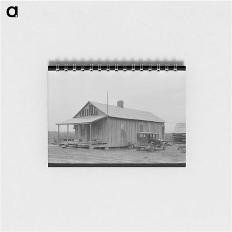 アートメモ帳-Sharecropper's House, Mississippi
 - ラッセル リー Memo.