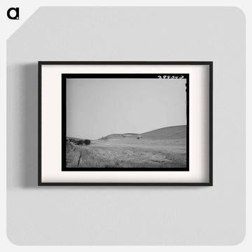 Wheat Combine in Whitman County
 - ラッセル リー Poster.