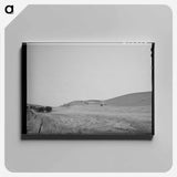 アートパネル-Wheat Combine in Whitman County
 - ラッセル リー Canvas.