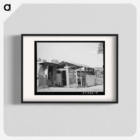 アートポスター-Shack at Community Camp
 - ラッセル リー Poster.