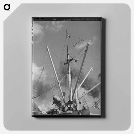 アートパネル-Loading Cotton, Port of Houston
 - ラッセル リー Canvas.