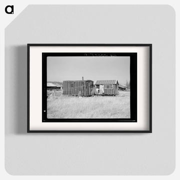 Abandoned Lumber Camp, Gemmel, Minnesota
 - ラッセル リー Poster.