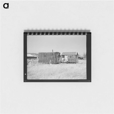 アートメモ帳-Abandoned Lumber Camp, Gemmel, Minnesota
 - ラッセル リー Memo.