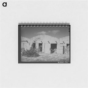 アートメモ帳-Concho Tourist Barns
 - ラッセル リー Memo.