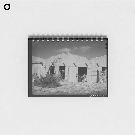 アートメモ帳-Concho Tourist Barns
 - ラッセル リー Memo.