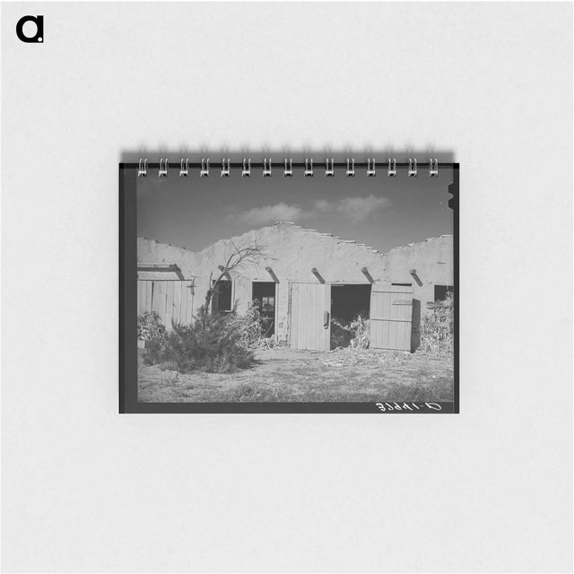 アートメモ帳-Concho Tourist Barns
 - ラッセル リー Memo.