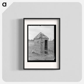 アートポスター-Sharecropper's Privy
 - ラッセル リー Poster.