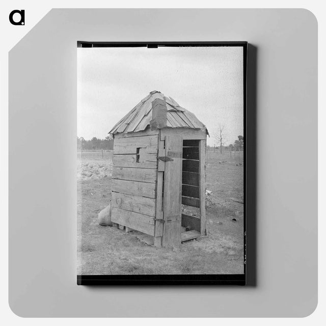 アートパネル-Sharecropper's Privy
 - ラッセル リー Canvas.
