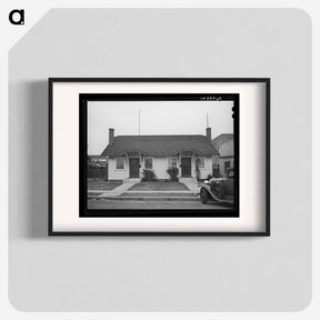 アートポスター-Utah Street Duplex
 - ラッセル リー Poster.