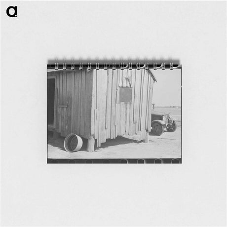 アートメモ帳-Missouri Sharecropper's Home
 - ラッセル リー Memo.