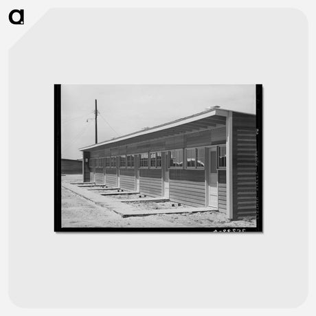 アートポストカード-Migrant Workers' Shelter
 - ラッセル リー Postcard.