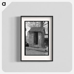 アートポスター-Wiggins Tavern Privy
 - ラッセル リー Poster.