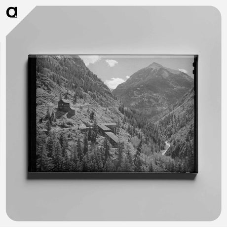 アートパネル-Abandoned Gold Mill, Ouray
 - ラッセル リー Canvas.