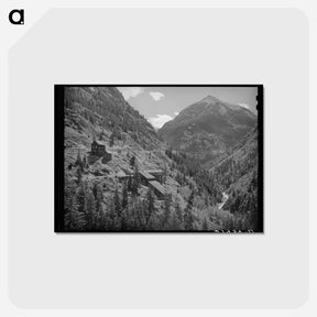 アートポストカード-Abandoned Gold Mill, Ouray
 - ラッセル リー Postcard.