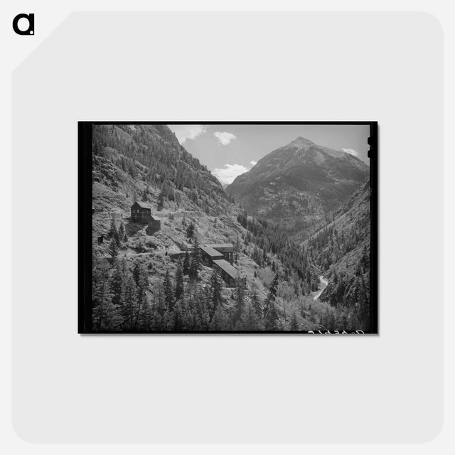 アートポストカード-Abandoned Gold Mill, Ouray
 - ラッセル リー Postcard.