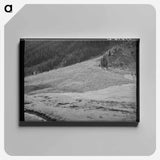 アートパネル-Sheep on Mountain Slope
 - ラッセル リー Canvas.
