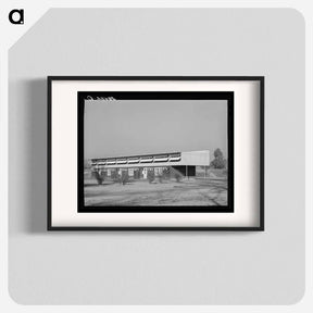 アートポスター-Yuba City Farm Workers' Apartments
 - ラッセル リー Poster.